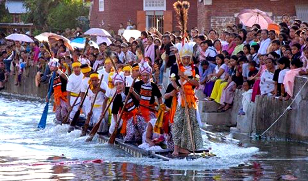 Heikru Hidongba Festival.Sanasam Hemkanta Singh