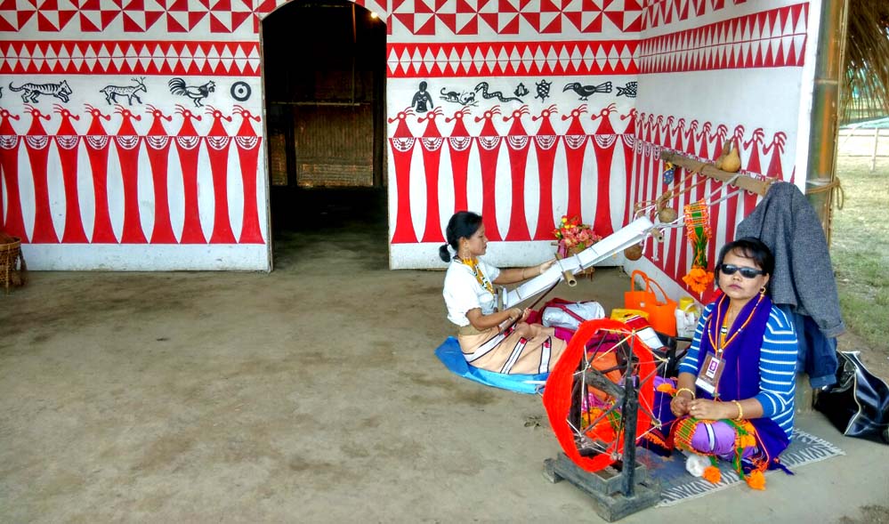 Sanghai festival ,photograph by Prakash Jha
