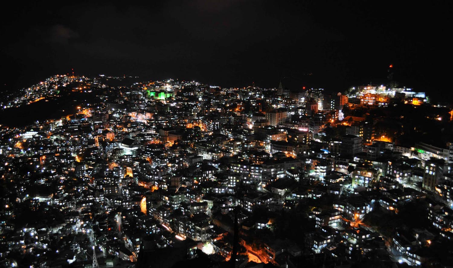 Aizawl, capital of Mizoram Aizawl, capital of Mizoram